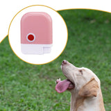 Maxbell Dog Food Feeder Easy to Use Multifunctional Outdoor Portable Snack Container Pink