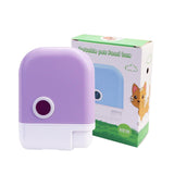 Maxbell Dog Food Feeder Easy to Use Multifunctional Outdoor Portable Snack Container Purple