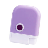 Maxbell Dog Food Feeder Easy to Use Multifunctional Outdoor Portable Snack Container Purple