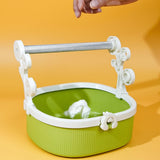 Maxbell Bird Perch Stand Parrots Exercise for Conures Cockatiels Small Medium Parrot Green
