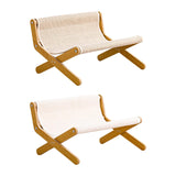 Maxbell Cat Hammock Bed Floor Standing Cat Lounge Chair for Puppy Rabbit Indoor Cats Sisal