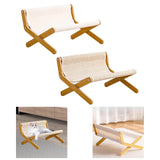 Maxbell Cat Hammock Bed Floor Standing Cat Lounge Chair for Puppy Rabbit Indoor Cats Sisal