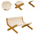 Maxbell Cat Hammock Bed Floor Standing Cat Lounge Chair for Puppy Rabbit Indoor Cats Sisal