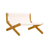 Maxbell Cat Hammock Bed Floor Standing Cat Lounge Chair for Puppy Rabbit Indoor Cats Synthetic Fiber