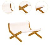 Maxbell Cat Hammock Bed Floor Standing Cat Lounge Chair for Puppy Rabbit Indoor Cats Synthetic Fiber