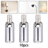 Maxbell 10Pcs Steering Head Professional Repair Parts Chandeliers Part for Accessory Chrome