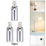 Maxbell 10Pcs Steering Head Professional Repair Parts Chandeliers Part for Accessory Chrome