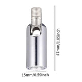 Maxbell 10Pcs Steering Head Professional Repair Parts Chandeliers Part for Accessory Chrome