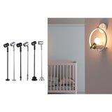 Maxbell 10Pcs Steering Head Professional Repair Parts Chandeliers Part for Accessory Chrome