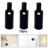 Maxbell 10Pcs Steering Head Professional Repair Parts Chandeliers Part for Accessory Black