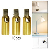Maxbell 10Pcs Steering Head Professional Repair Parts Chandeliers Part for Accessory Old Brass