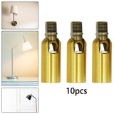 Maxbell 10Pcs Steering Head Professional Repair Parts Chandeliers Part for Accessory Old Brass