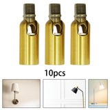 Maxbell 10Pcs Steering Head Professional Repair Parts Chandeliers Part for Accessory Old Brass