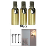 Maxbell 10Pcs Steering Head Professional Repair Parts Chandeliers Part for Accessory Brass