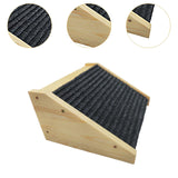 Maxbell Dog Ramp for Stairs Cat Stair Wooden Wooden Pet Ramp Ladder for Bed Sofa Car
