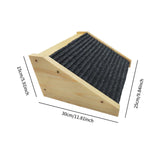 Maxbell Dog Ramp for Stairs Cat Stair Wooden Wooden Pet Ramp Ladder for Bed Sofa Car