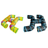 Maxbell Cat Tunnel Hideaway Kitten Interactive Outdoor Indoor Funny Hideout Activity Colorful