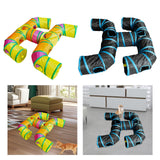 Maxbell Cat Tunnel Hideaway Kitten Interactive Outdoor Indoor Funny Hideout Activity Colorful
