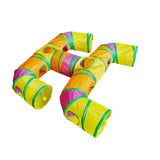 Maxbell Cat Tunnel Hideaway Kitten Interactive Outdoor Indoor Funny Hideout Activity Colorful