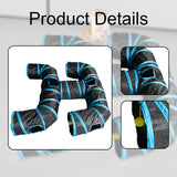 Maxbell Cat Tunnel Hideaway Kitten Interactive Outdoor Indoor Funny Hideout Activity Blue Black