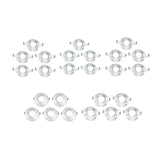 Maxbell 5Pcs Light Fixture Mounting Bracket Steel for Pendant Light Mount Wall Light 105 mm