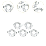 Maxbell 5Pcs Light Fixture Mounting Bracket Steel for Pendant Light Mount Wall Light 115 mm