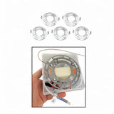 Maxbell 5Pcs Light Fixture Mounting Bracket Steel for Pendant Light Mount Wall Light 115 mm