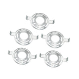 Maxbell 5Pcs Light Fixture Mounting Bracket Steel for Pendant Light Mount Wall Light 125 mm