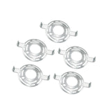 Maxbell 5Pcs Light Fixture Mounting Bracket Steel for Pendant Light Mount Wall Light 125 mm