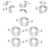 Maxbell 5Pcs Light Fixture Mounting Bracket Steel for Pendant Light Mount Wall Light 125 mm