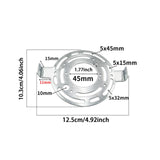 Maxbell 5Pcs Light Fixture Mounting Bracket Steel for Pendant Light Mount Wall Light 125 mm