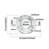 Maxbell 5Pcs Light Fixture Mounting Bracket Steel for Pendant Light Mount Wall Light 135 mm