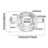 Maxbell 5Pcs Light Fixture Mounting Bracket Steel for Pendant Light Mount Wall Light 145 mm