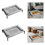 Maxbell Elevated Pet Bed Sturdy Breathable Mesh Dog Cat Bed for Puppy Kitten Rabbits Small
