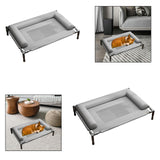 Maxbell Elevated Pet Bed Sturdy Breathable Mesh Dog Cat Bed for Puppy Kitten Rabbits Small