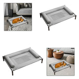 Maxbell Elevated Pet Bed Sturdy Breathable Mesh Dog Cat Bed for Puppy Kitten Rabbits Small