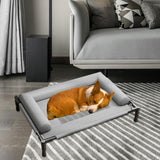 Maxbell Elevated Pet Bed Sturdy Breathable Mesh Dog Cat Bed for Puppy Kitten Rabbits Small