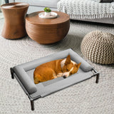 Maxbell Elevated Pet Bed Sturdy Breathable Mesh Dog Cat Bed for Puppy Kitten Rabbits Large