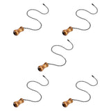 Maxbell 5x Ceiling Fan Pull Chain Extender Fan Bulb Switch Pendant for Bedside Lamps Type B