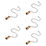 Maxbell 5x Ceiling Fan Pull Chain Extender Fan Bulb Switch Pendant for Bedside Lamps Type B