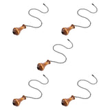 Maxbell 5x Ceiling Fan Pull Chain Extender Fan Bulb Switch Pendant for Bedside Lamps Type C