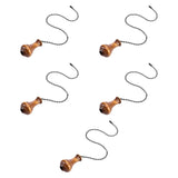 Maxbell 5x Ceiling Fan Pull Chain Extender Fan Bulb Switch Pendant for Bedside Lamps Type C