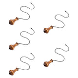 Maxbell 5x Ceiling Fan Pull Chain Extender Fan Bulb Switch Pendant for Bedside Lamps Type C