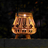 Maxbell Portable Solar Lantern Multiuse Atmosphere Lamp for Farmhouse Outside Garden