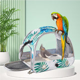 Maxbell Bird Travel Cage Portable Canaries with Tray Cockatiels for Parakeet Budgies