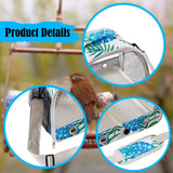 Maxbell Bird Travel Cage Portable Canaries with Tray Cockatiels for Parakeet Budgies