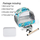 Maxbell Bird Travel Cage Portable Canaries with Tray Cockatiels for Parakeet Budgies