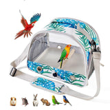 Maxbell Bird Travel Cage Portable Canaries with Tray Cockatiels for Parakeet Budgies