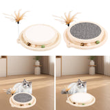 Maxbell Cat Scratcher Cat Scratching Board Furniture Protection Decorative for Kitty White