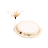 Maxbell Cat Scratcher Cat Scratching Board Furniture Protection Decorative for Kitty White